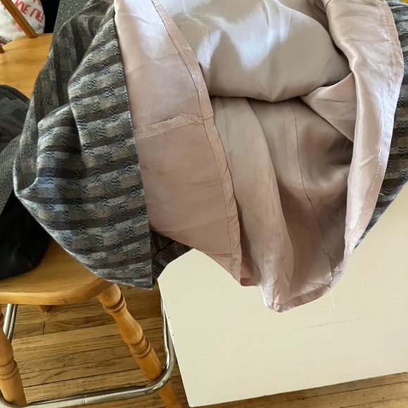 Seasons size 4 browns grey black skirt - Picture 9 of 10